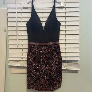 Beaded Homecoming dress